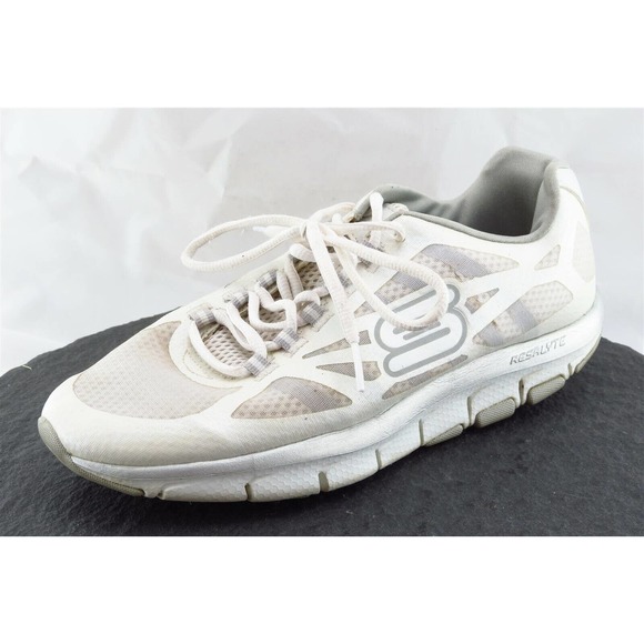 Skechers Fitness Walker Women Size 8.5‎ M White Walking Mesh 57050 - Picture 1 of 9